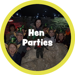 group of women in a pub - click link to hen parties