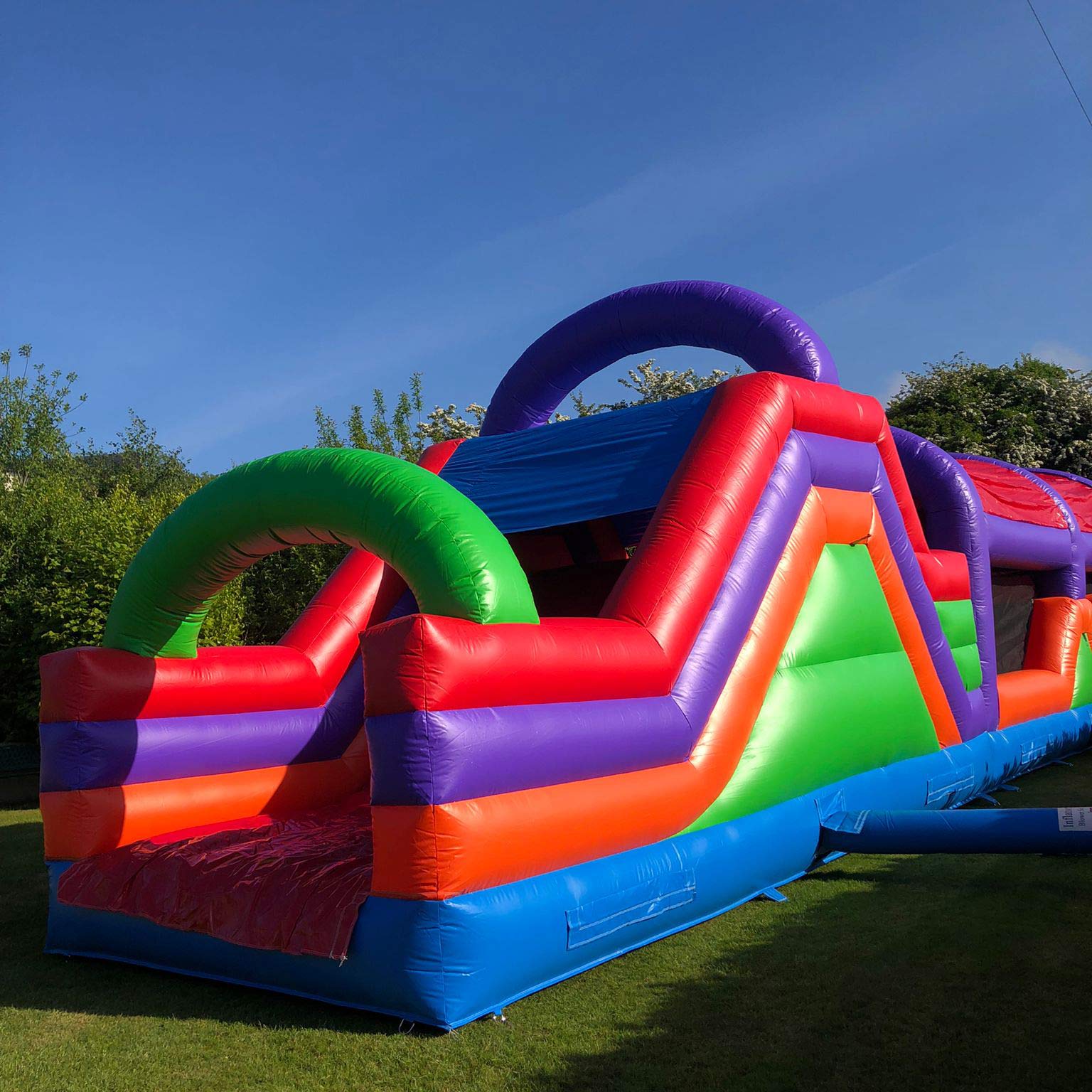 inflatable obstacle course for kids
